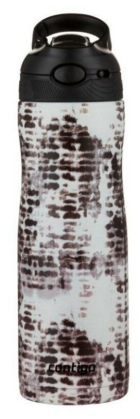 Термос-бутылка Contigo Ashland Couture Chill, 0.59л, белый/черный (2127679)
