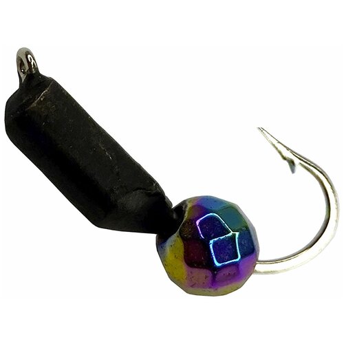 Мормышки вольфрам Столбик шар хамелеон D-25мм 08 гр 5 шт 583₽