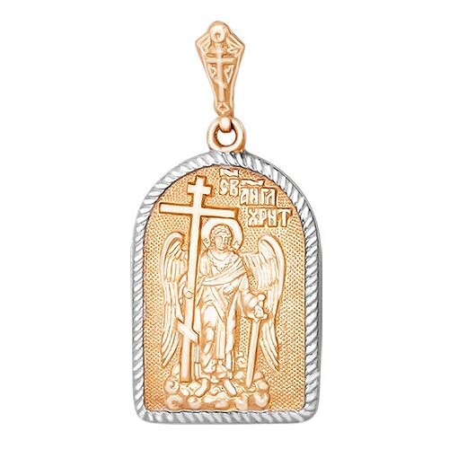 фото Подвеска из золота 03-3032 золотые узоры