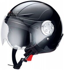 Шлем открытый IXS HX109 Kid, глянец, детская, черный, размер M