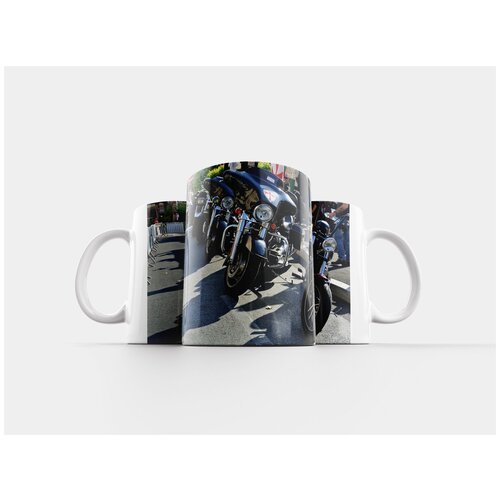 фото Кружка "мотоцикл, харлей, байкеры" 320 мл lotsprints