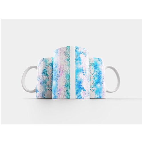 фото Кружка "задний план, скрапбукинг, бумага" 320 мл lotsprints