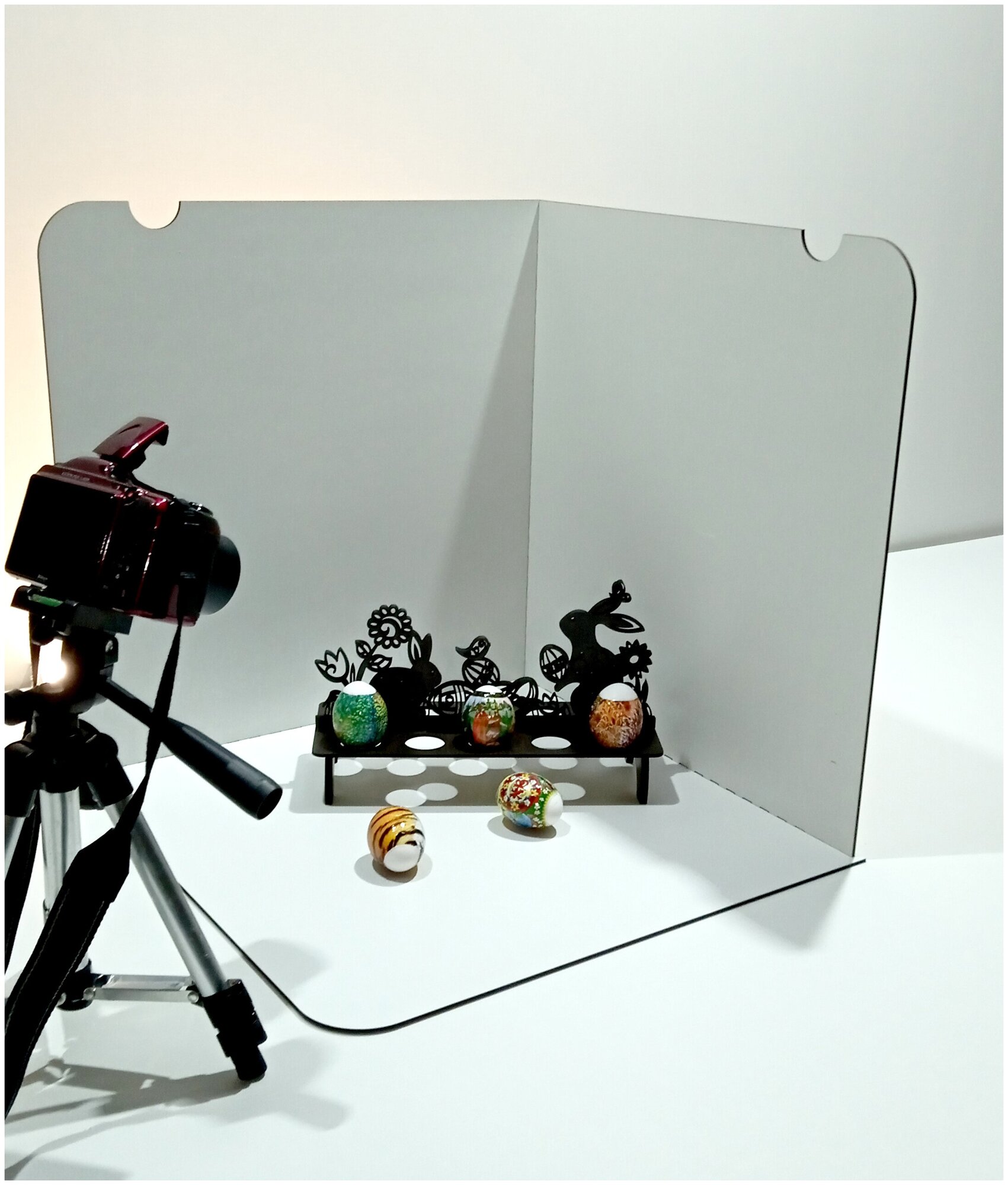 Складной Фотобокс 45 см, лайтбокс, лайткуб, фотокуб для предметной съемки фотографий