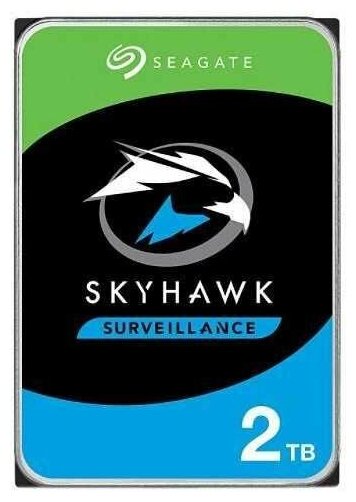 Жесткий диск (HDD) Seagate 2Tb SkyHawk Surveillance, 3.5", 5400rpm, 256Mb, SATA3 (ST2000VX015)