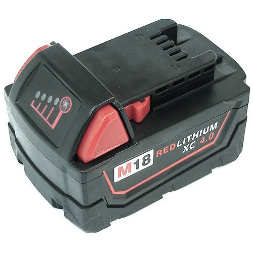 Аккумулятор для MILWAUKEE (p/n: 48-11-1828), 4.0Ah 18V Li-Ion new rechargeable battery for milwaukee m18 power tools 18v 6 0ah li ion with charger drills replacement 48 11 1852 redlithium xc