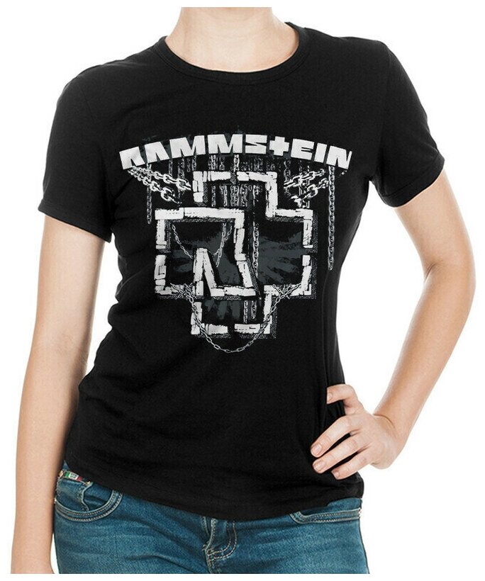 Футболка DreamShirts Rammstein Женская черная 