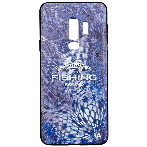 фото Чехол силиконовый veduta samsung galaxy s9+ reptyle skin bl