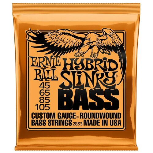 Ernie Ball Струны Ernie Ball Hybrid Slinky Bass 45-105 (2833)