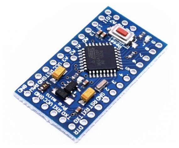 Плата разработки Pro Mini (ATmega328p, 5 В, 16 МГц), 1 шт.