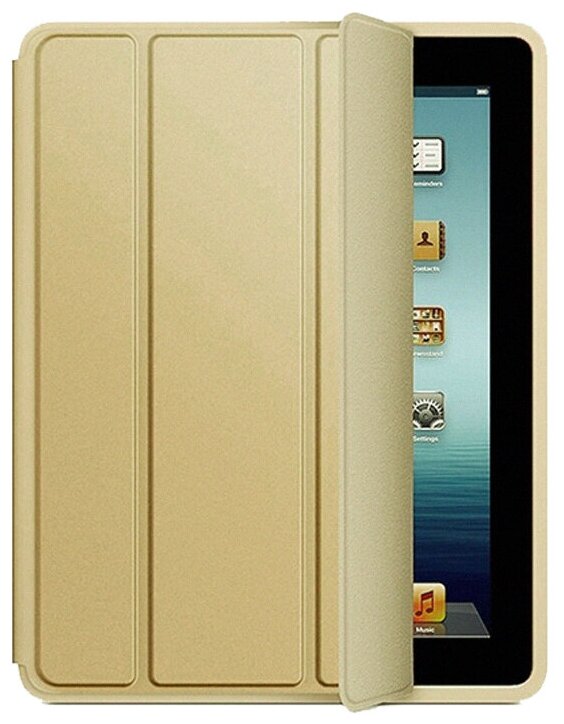Чехол Smart Case для iPad Mini 4 (5), золотой