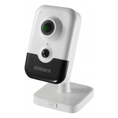 фото Ip камера видеонаблюдения hiwatch ds-i214(b) (2,0mm) 2мп корпусная внутренняя с ик подсветкой до 10м. - microsd - микрофоном и динамиком