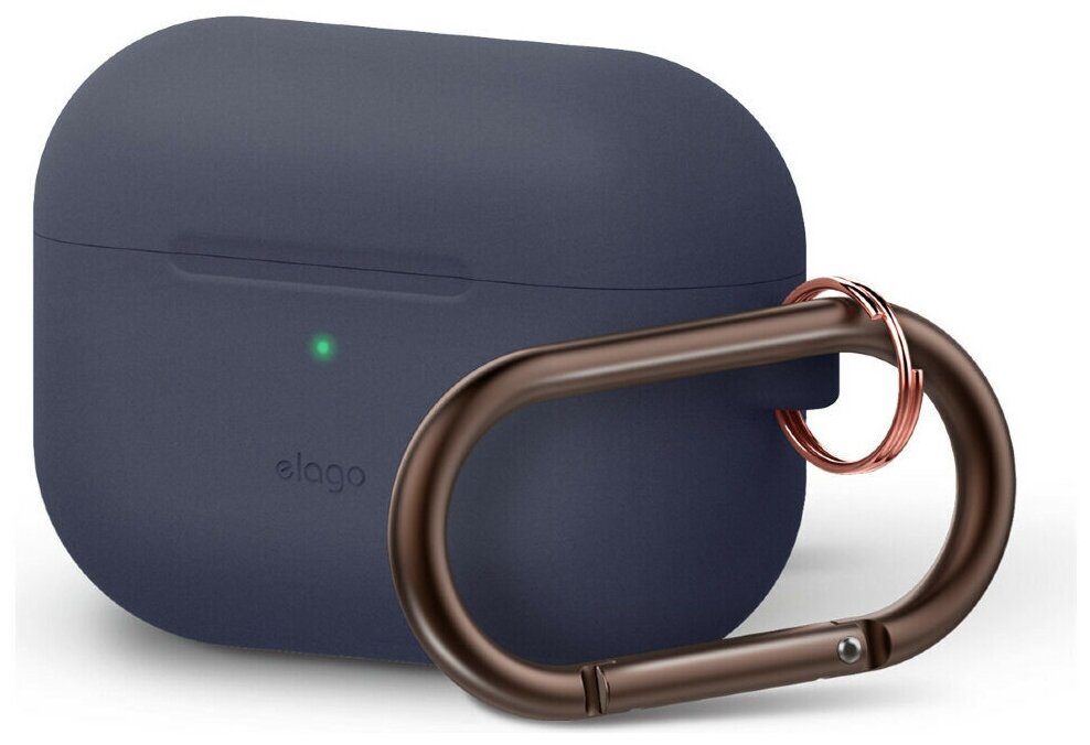 Elago для AirPods Pro чехол Silicone Hang case Blue