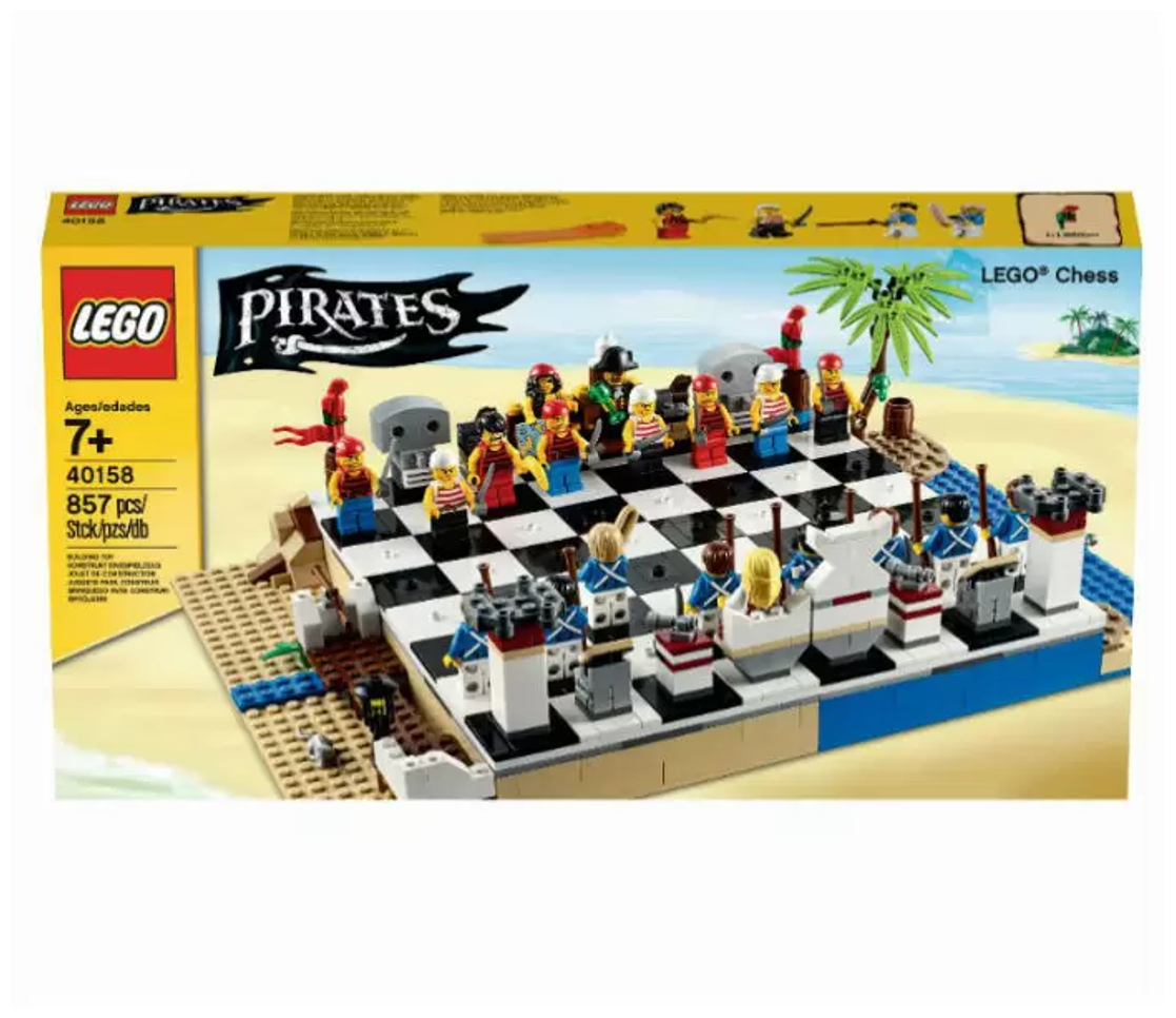 Конструктор LEGO Pirates 40158 Шахматы, 857 дет.