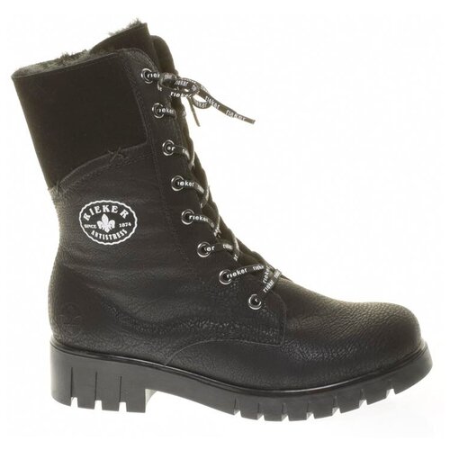 фото Ботинки rieker, размер 36, черный