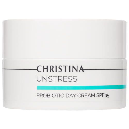 Купить Christina Unstress Probiotic Day Cream SPF 15 - Дневной крем с пробиотическим действием SPF 15 50 мл