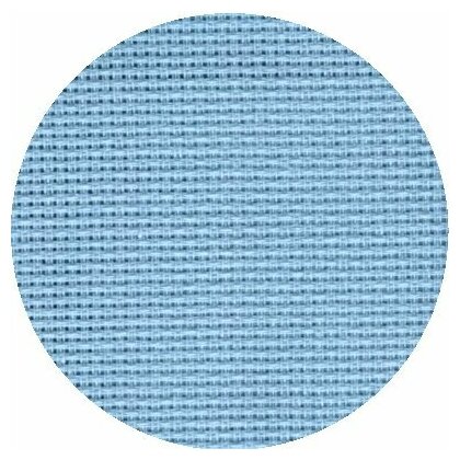 Канва мелкая TBY 613/13, 10 смх60 клеток, 40х50 см, цвет 177 голубой (851.40х50. МЕЛ. голуб)