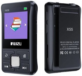 HiFi плеер RUIZU X55 с клипсой, 8Гб, Bluetooth