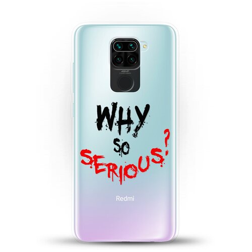 фото Силиконовый чехол why на xiaomi redmi note 9 andy & paul