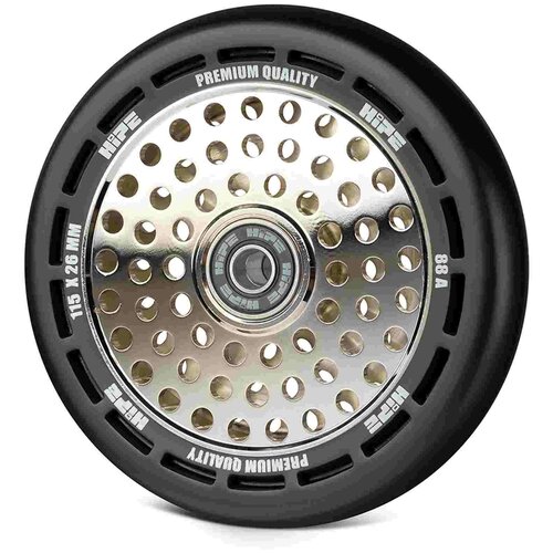 Колесо Hipe Wheel 115мм Black/core Silver, Grey колесо hipe medusa wheel lmt36 110мм brown core neo chrom коричневый neo chrome