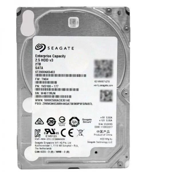 Жесткий диск Seagate ST2000NX0403