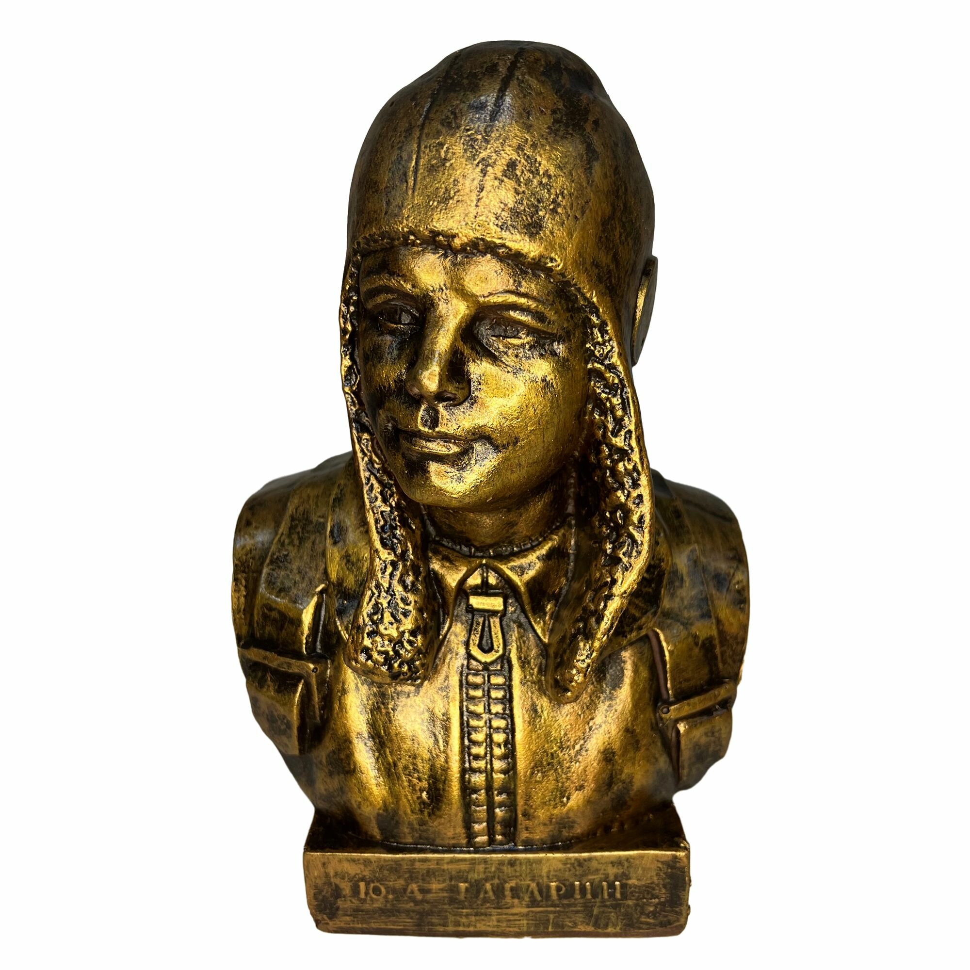 Бюст Гагарина Ю. А, фигура декоративная (цвет бронза), Н-25см L-17см W-10см