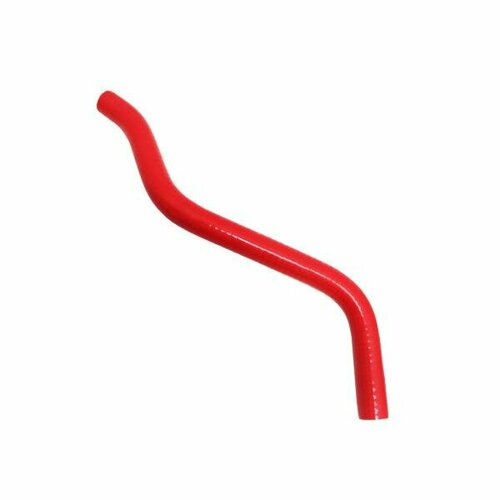 Патрубок расширительного бачка ВАЗ 2110 красный силикон ПТП
