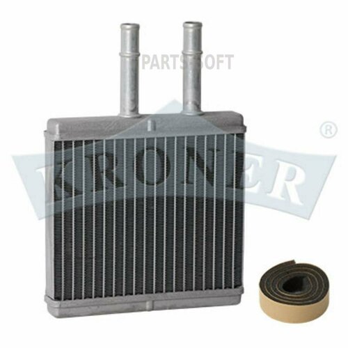 KRONER K201041 Радиатор отопителя алюмин. CHEVROLET Aveo II
