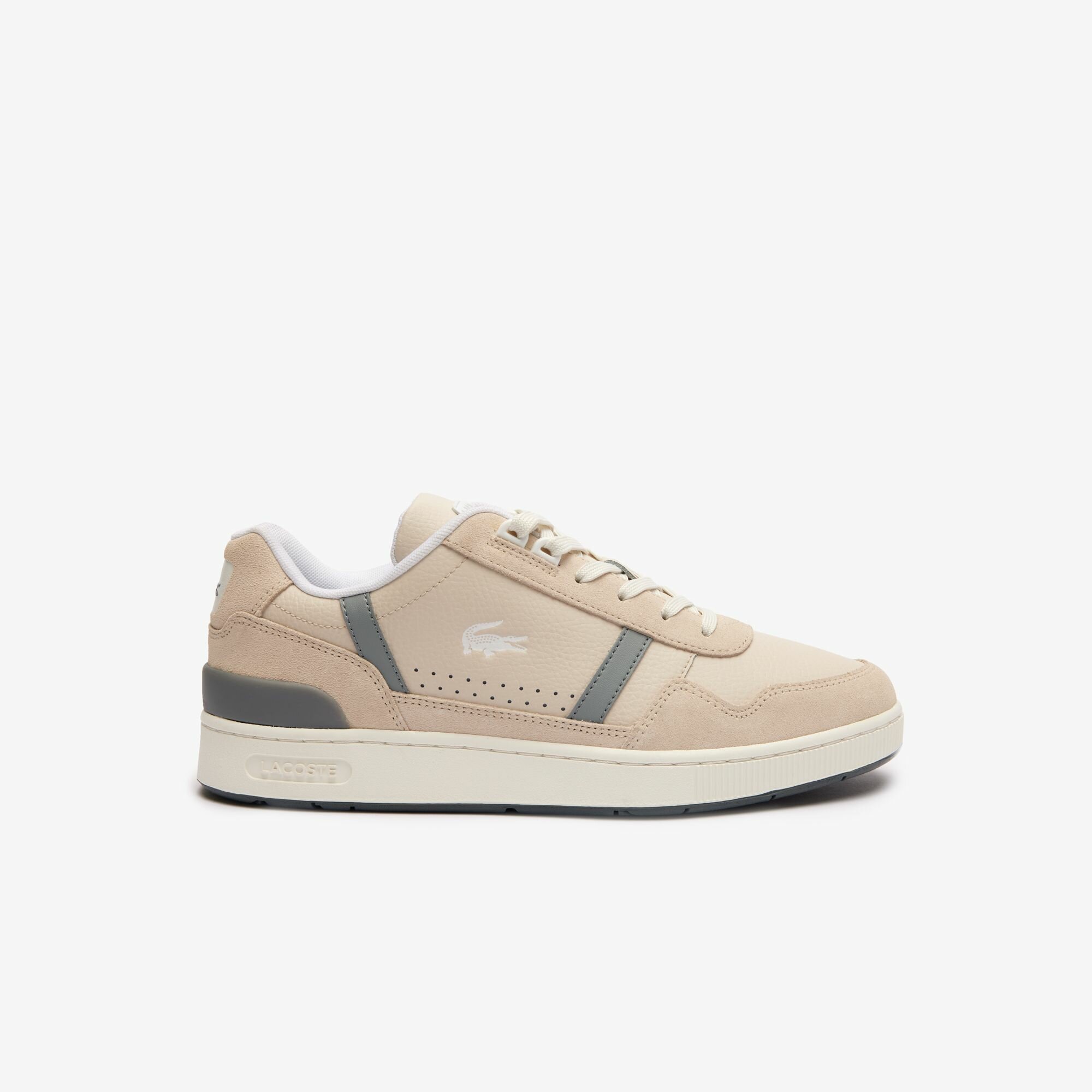Кеды LACOSTE, размер T9, бежевый