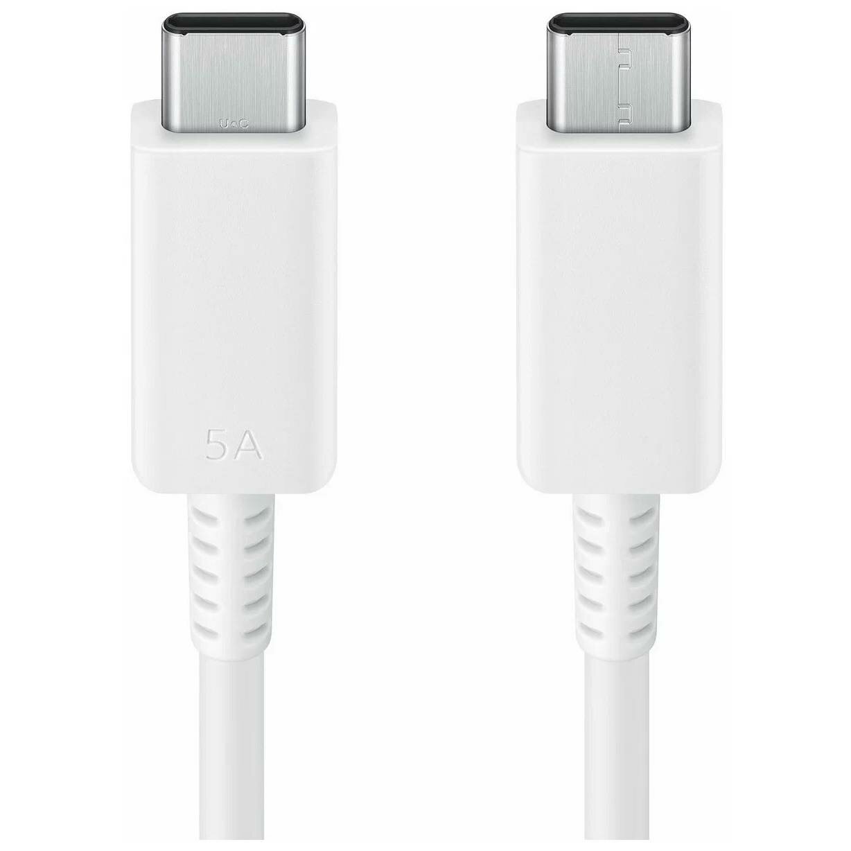 Зарядное устройство Samsung Cable USB-C на USB-C, 3А, 1.8м, белый