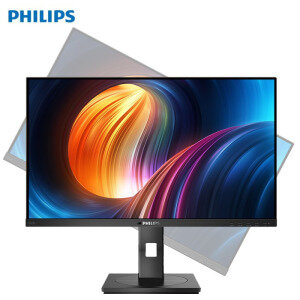 Монитор 23,6" Philips 242B1, FHD IPS, DVI, VGA, HDMI, DP, 4xUSB 3.2 Черный 242B1/00 - фото №14