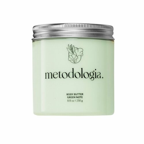 Баттер для тела питательный Зеленая нота Body butter green note - Metodologia 4610214366470 717₽