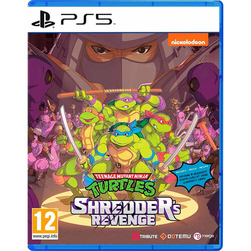 Игра для PlayStation 5 Teenage Mutant Ninja Turtles: Shredders Revenge англ Новый игра для playstation 5 ghostrunner