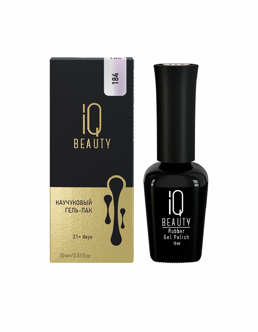 IQ Beauty, гель лак каучуковый She'll, She'll, 184, 10 мл