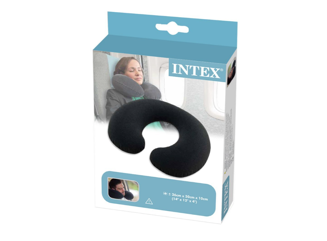 Подушка для шеи INTEX, 1 шт., черный — фото 1