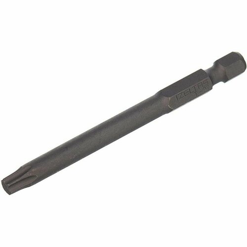 Бита с профилем TORX (торкс - шестилучевая звезда) TX25, длина 75 мм, хвостовик E6,3 мм, IZELTAS, 4885210725/14000000617