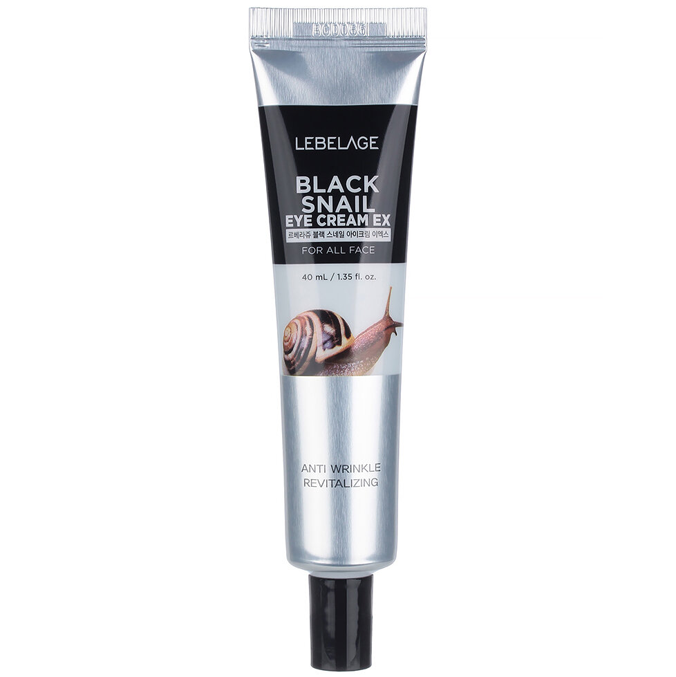 Крем для кожи вокруг глаз с экстрактом черной улитки Lebelage Black Snail Eye Cream EX, 40 мл