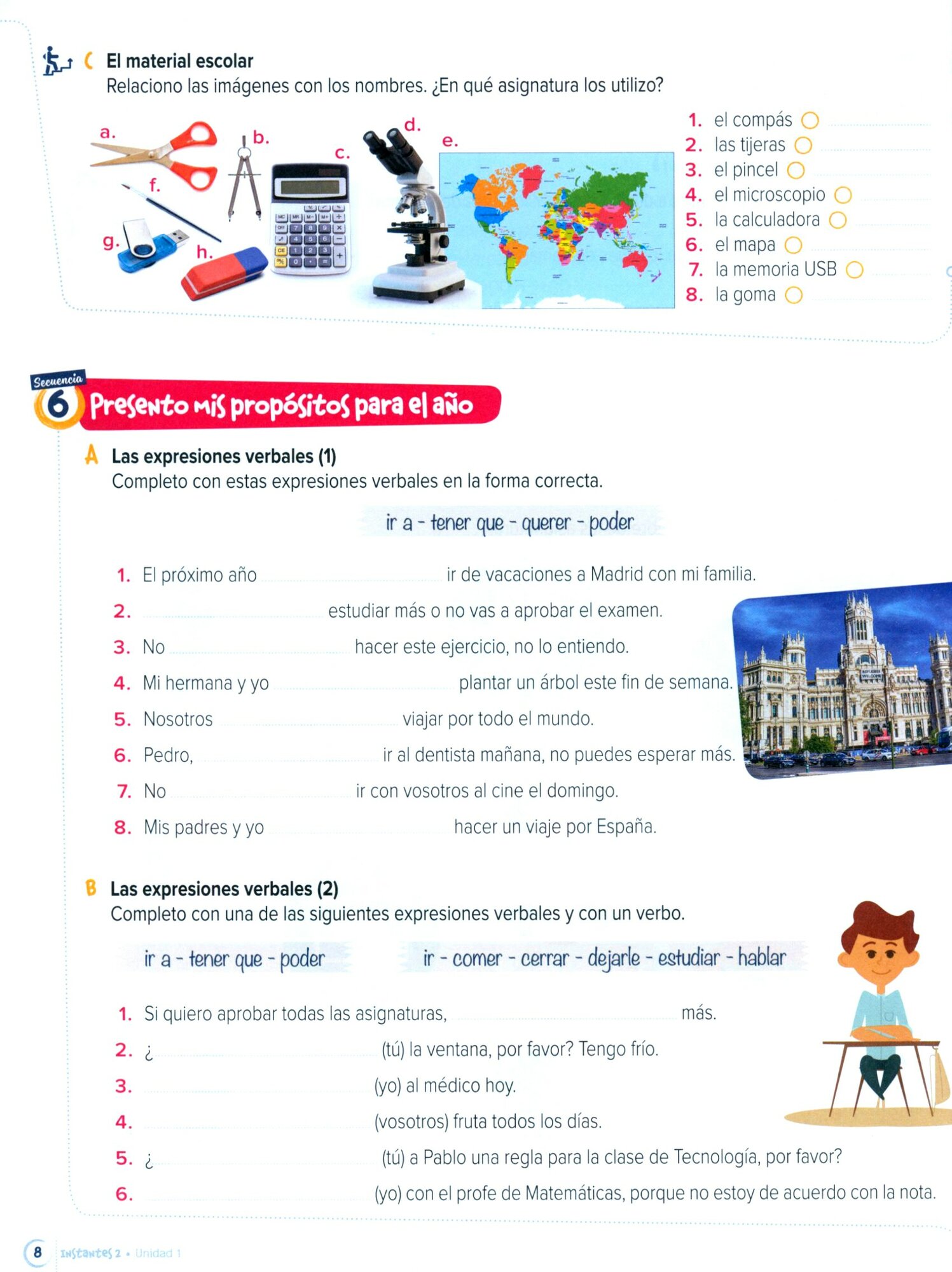 Instantes 2. Cuaderno de ejercicios - фото №3