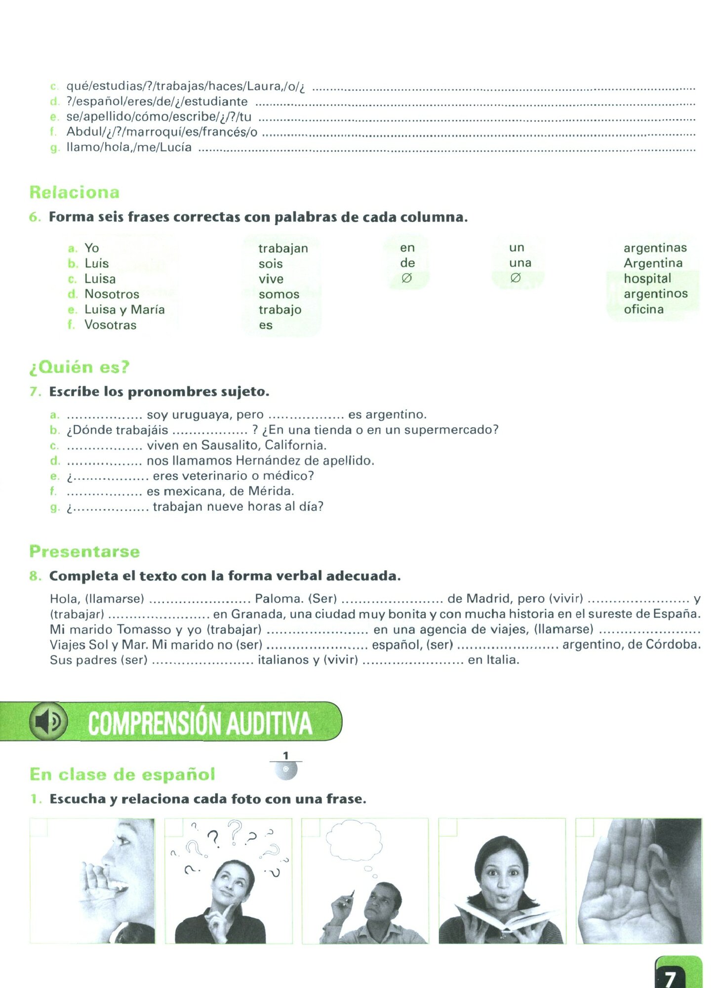 Vente 1. A1/A2. Libro de ejercicios - фото №3