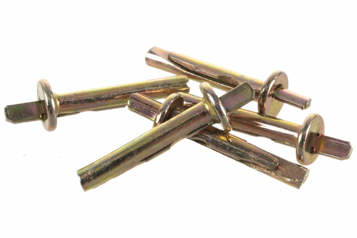 фото Анкер-клин, оцинкованный, 6х40 мм, 100 шт