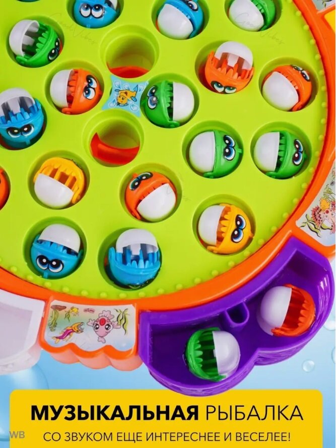 Магнитная музыкальная рыбалка для детей, развивающие игрушки для ванной, игрушки для купания, 30 предметов