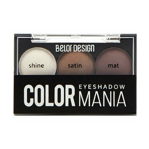 Тени для век Belor Design COLOR MANIA