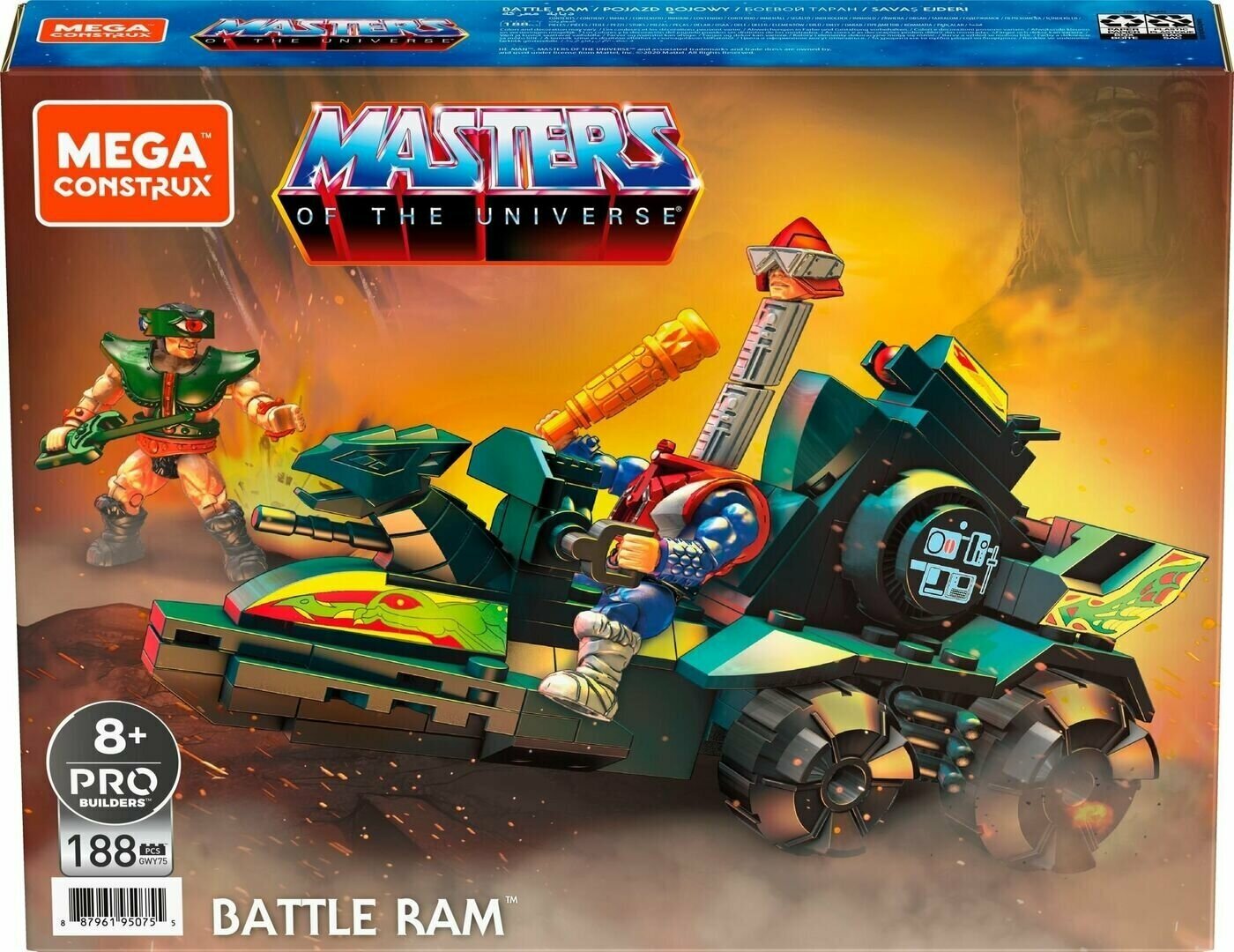 Конструктор Mega Construx Masters of the Universe GWY75 Боевой таран, 188 дет.