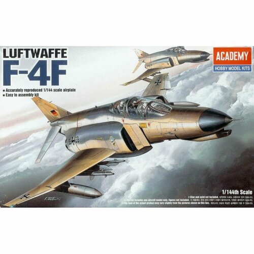 Academy сборная модель 12611 F-4F 1:144 сборная модель revell bae harrier gr 7 63887 1 144