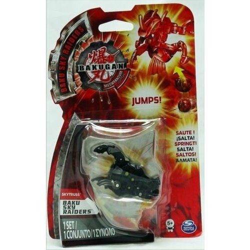 Bakugan 4 сез - 64413-4 - Скайрайдерс №44 Skytruss Darkus бакуган набор из пяти бакуганов 3 darkus hydrous aurelus garganoid