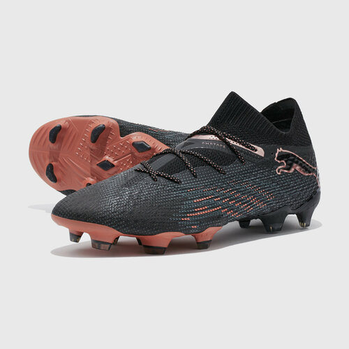 Бутсы PUMA FUTURE 7 ULTIMATE FG/AG, размер 10 UK, черный