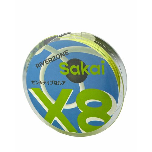 Шнур Riverzone Sakai X8 PE 1.2 150м Green