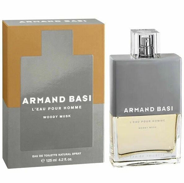 ARMAND BASI L'Eeu Pour Homme Woody Musk Мужская туалетная вода 125 мл