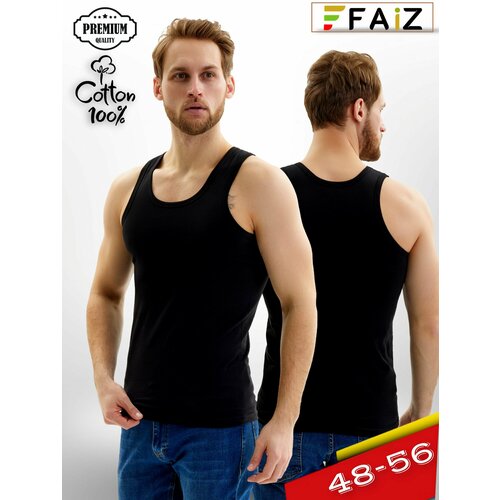 фото Майка faiz борцовка, 2 шт., размер 3xl, черный