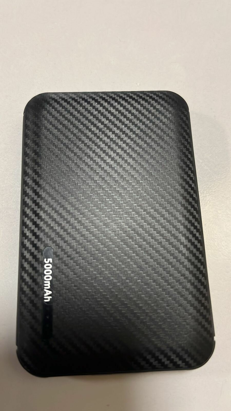 Внешний аккумулятор, Powerbank, PB-QiMS5K, 5000vAh, QC3.0, type C, пластиковый, черный — фото 1