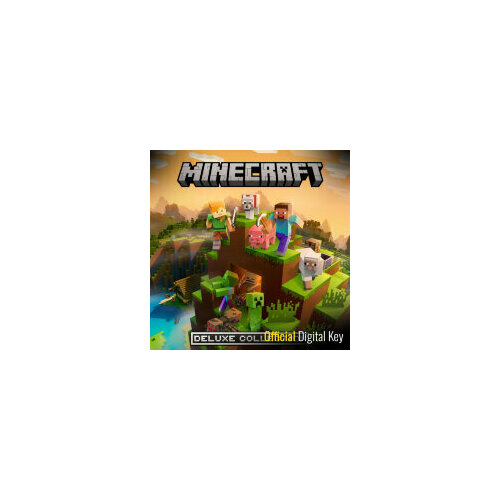 Игра Minecraft Deluxe Collection Xbox One, Xbox Series S, Xbox Series X цифровой ключ